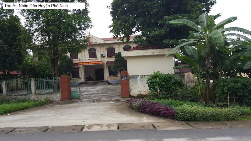 Tòa Án Nhân Dân Huyện Phù Ninh