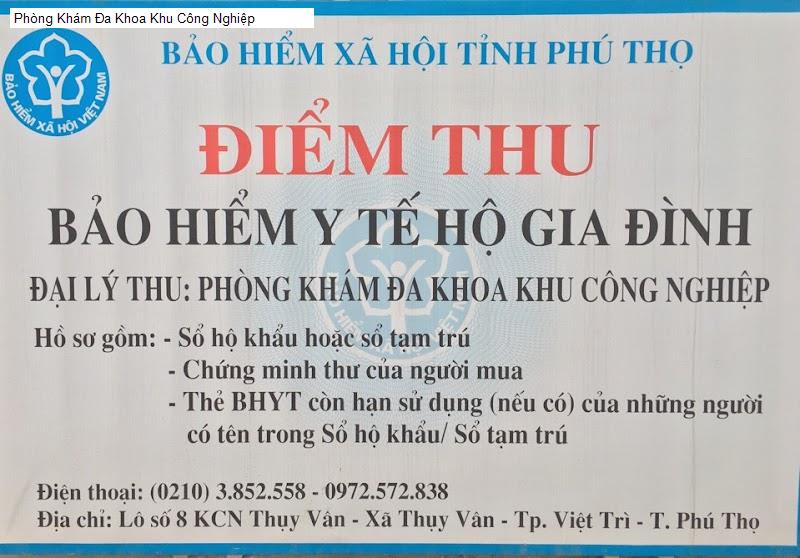 Phòng Khám Đa Khoa Khu Công Nghiệp