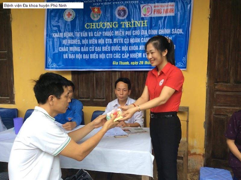 Bệnh viện Đa khoa huyện Phù Ninh