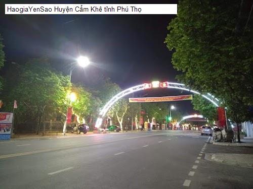 Hình ảnh Huyện Cẩm Khê tỉnh Phú Thọ