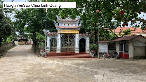 Nội thât Chùa Linh Quang