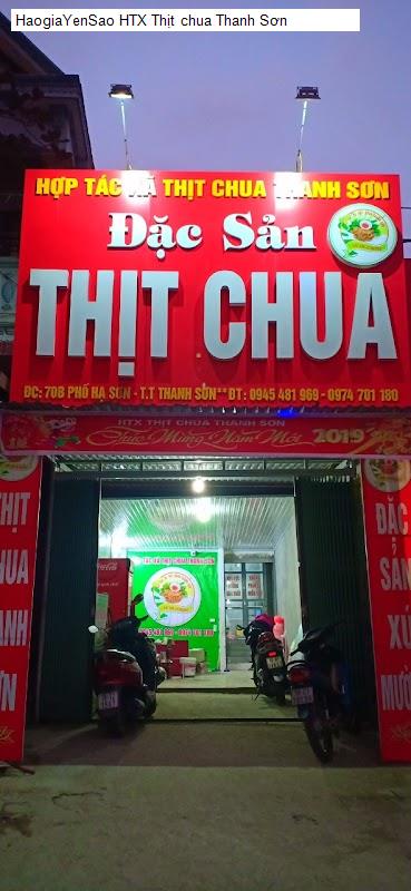 Phòng ốc HTX Thịt chua Thanh Sơn