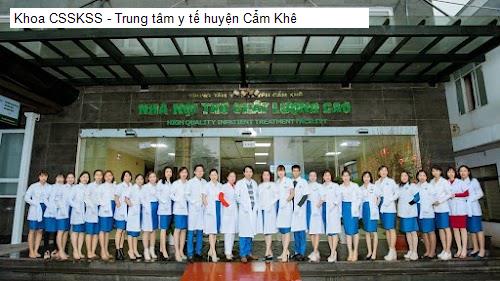 Khoa CSSKSS - Trung tâm y tế huyện Cẩm Khê